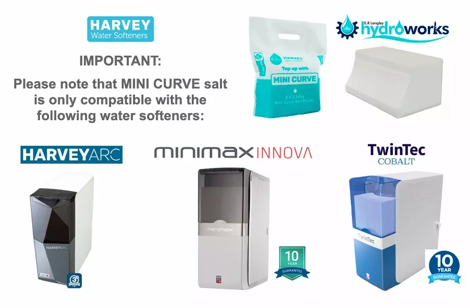 Curve salt for Harvey Arc, Innova and TwinTec